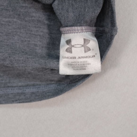 Under Armour t-shirts Women's Large Gray Short Sleeve Solid - Picture 6 of 12